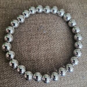 Stainless Steel Beaded Bracelet